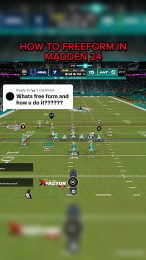 Mastering Free Form Passing in Madden 24 Tutorial