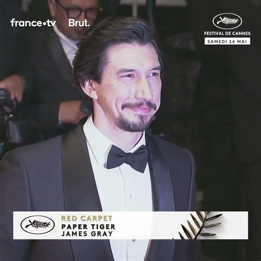 Adam Driver illumine le tapis rouge du festival !