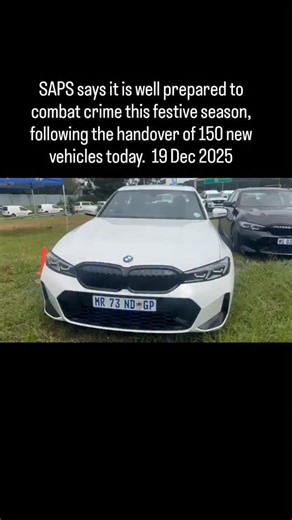 News Nexus SA on Instagram: "SAPS says it is well prepared to combat crime this festive season, following the handover of 150 new vehicles today. 19 Dec 2025 #newsnexussa #news"