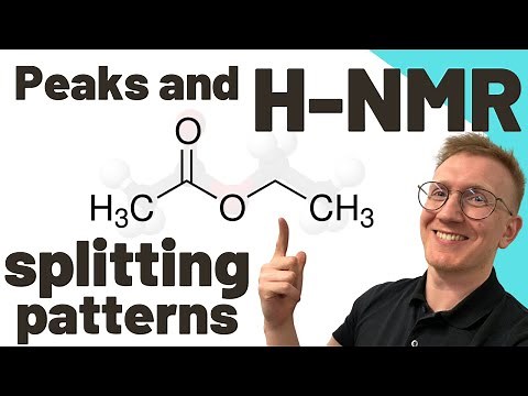 NMR of ethyl ethanoate for A-level Chemistry | H-NMR | Hydrogen NMR splitting patterns of esters