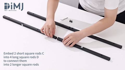 DIMJ Boot Rack 4-Tier - Black Metal Boot Storage Rack for Tall Boots Organizer Tall Boots, Multiuse Shoe Rack for Boots, Sneakers, High-Heel, Entryway, Fits 6 Pairs