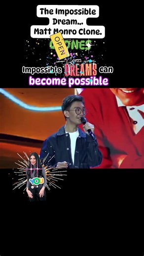 💥 The Impossible Dream - Can be possible * Matt Monro Clone #theimpossibledream #mattmonro #song #singer #concert #performer #performance #fbreels #reelsfb #reelsvideo #reelsviral | Glessie Alonzo