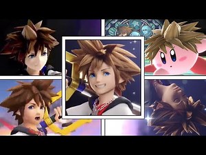 Smash Bros Ultimate: Sora's Full Moveset Breakdown (Simplified) + Final Smash & Kirby Hats
