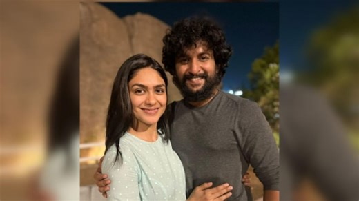 Mrunal Thakur is glad to meet Nani, the OG Jersey star