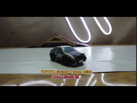 RC MINI TOYOTA Sprinter Trueno AE86 Challenge #1