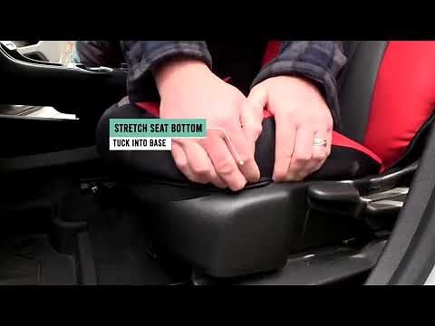 How to Install Faux Leather Car Seat Cover for Cars, Van & SUVs | FH Group®