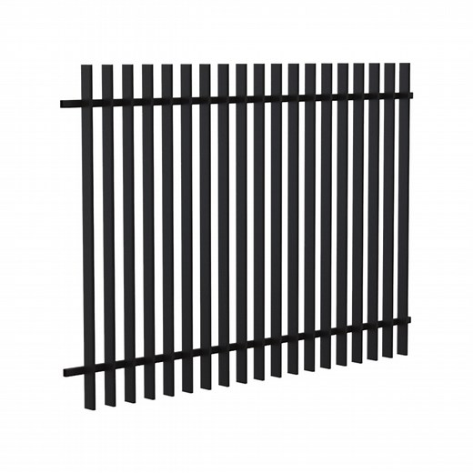 RapidFence 2200 x 1500mm Black Blade Fence Panel
