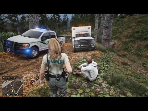 Gta 5 LSPDFR Let's Play As Female Florida Game Warden Officer - F150 Patrol
