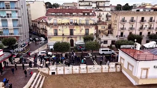 UPDATE: The Olympic flame headed north from the southern mainland of Italy during the sixteenth stage of a two-month torch relay crisscrossing the country ahead of the 2026 Winter Games. We are resharing an earlier video with updated information | Reuters