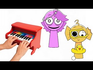 Sprunki 7 Phase 4 VS Real Cool instruments | Compilation