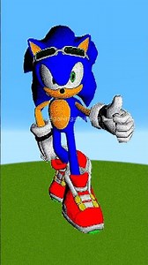 Sonic's Ultimate Journey in Minecraft Pixel Art | Sonic, Chip, Mephiles the Dark & Shade the Echidna