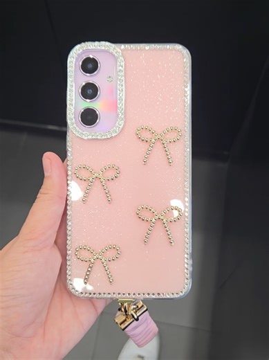 Shine Bow Phone Case for Samsung Galaxy A55 5G