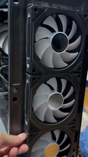 Replacing regular Pc case fans with infinity mirror case fans.