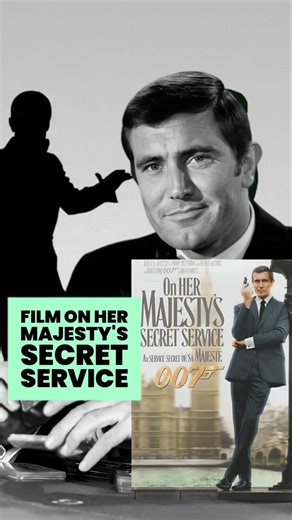 George Lazenby as James Bond in the 1969 film On Her Majesty's Secret Service