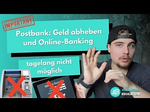 Postbank: Geld abheben und Online-Banking tagelang nicht möglich!😱