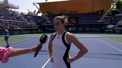 INTERVIEW: M. Sakkari; Dubai 2R