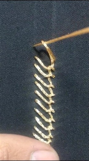 hand on stitch #embroidery #viral #sewing #stitchtricks #diynstitch #handembroidery #handsewing