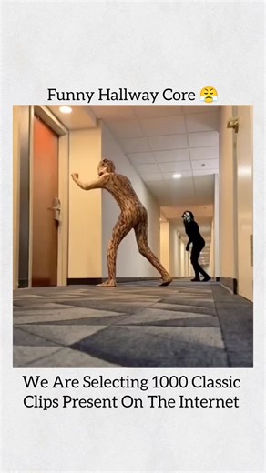 Classic on Instagram: "This viral video compilation captures multiple hallway pranks in office or hotel settings, where performers in animal or superhero costumes suddenly lunge at unsuspecting people, triggering panicked screams, sprints, and comedic freezes for a total runtime of 68 seconds. Posted early today by Liverpool FC fan @merahku20 the clip has exploded to 2.3 million views and 17,600 likes in under 12 hours, showcasing the enduring appeal of fear-based humor on X. User replies focus 