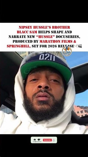 🎥 NIPSEY'S BROTHER TELLS THE REAL STORY #nipseyhussle #blaccsam #themarathoncontinues