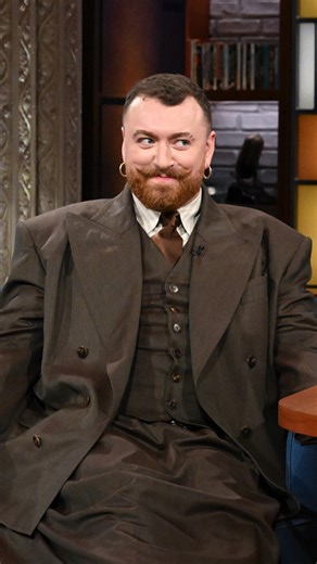 SAM SMITH on how love songs mean more when you're not just singing them, you're living them. #Colbert #SamSmith #Music #loveit | The Late Show with Stephen Colbert