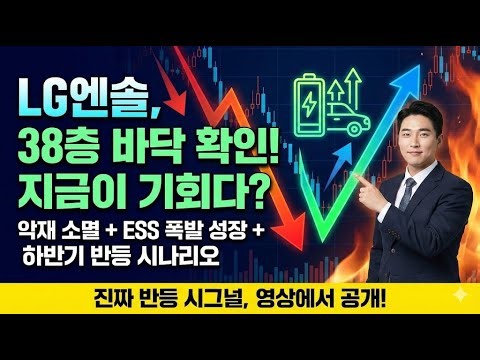 📌[LG에너지솔루션 주가전망]📌주가하락의 진짜 진실..