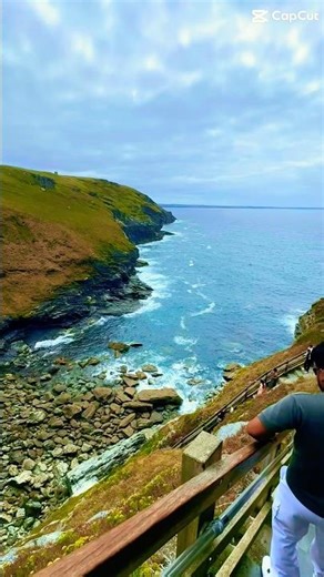 #TintagelCastle #CliffsofCornwall