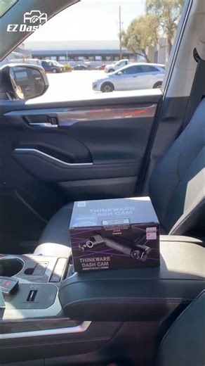 Completed install of the Thinkware Q800 Pro Dual Dash Cam in a 2021 Toyota Highlander!!