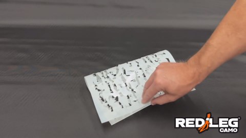 Redleg Camo® 13"x17" camo Stencil kit Duck Boat camo bark Marsh cat Tail Reed GK17