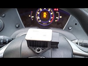 Yaw rate sensor. Civic 2008. Где находится