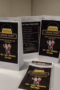 Vegas Vomit Barf Bags for Taxi-uber-party Bags - Etsy