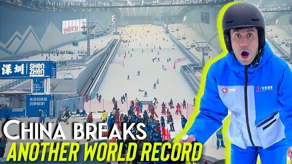 The World's Largest Indoor Ski Resort Opens In China