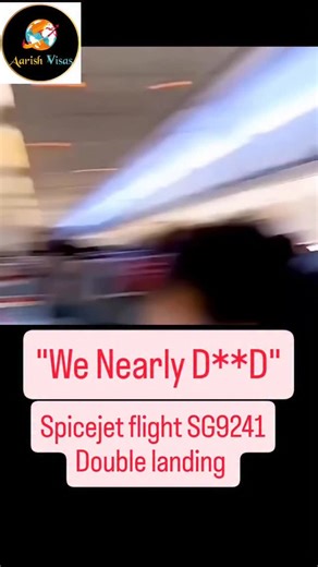 Aarish | ✈️ Terrifying Moments at 20,000 Feet! 😱 SpiceJet flight SG 9241 (Mumbai ➜ Surat) gave passengers a nightmare in the sky on 10th July, after... | Instagram