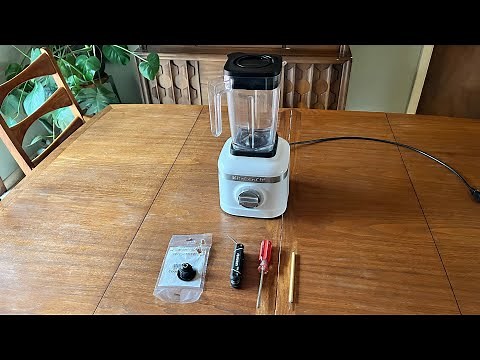 KitchenAid Blender K150 and K400 motor coupling replacement