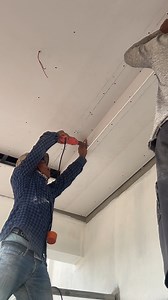 7.7K views · 37 reactions | Techniques To Install Ceiling Smart Board | Daily Works CVR | Facebook