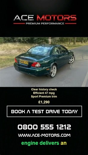 AFFORDABLE LUXURY: 2008 JAGUAR X-TYPE