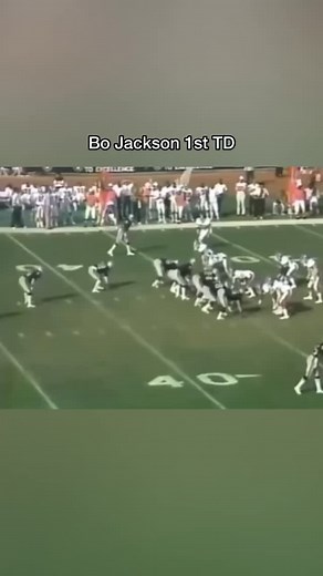 November 22, 1987 Raiders vs Broncos Bo Jackson’s first NFL touchdown was a 35-yard run where he ran over safety Mike Harden on the way to the end zone. The play is famously remembered for Jackson steamrolling Harden, who was known for being a tough player. #eidemrocks #football #memories #family #friends #trending #fyp #viral #reels #foryou #foryoupage #nfl | Radio Warp | Facebook