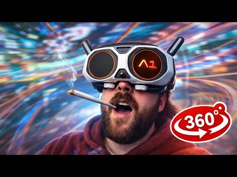 Antigravity Drone 360 video (DO NOT watch stoned)