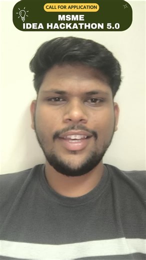 Harsh Gupta on Instagram: "🚀 MSME IDEA HACKATHON 5.0 is here! 💡 Got an innovative idea? Turn it into a prototype with up to ₹15 Lakh in financial support under the MSME Innovative Scheme! 🛠️ Themes to Innovate On: 🔹 Low-carbon footprint solutions 🔹 Cyber Defense & Surveillance Tech 🔹 Industry 4.0 & 5.0 in MSMEs 🔹 Sustainability in coastal & hilly areas 🔹 Smart & Resilient Supply Chains 📌 Who Can Apply? ✅ Any Indian innovator (aged 18–60) ✅ Apply under 3 categories: MSME | Student | Othe