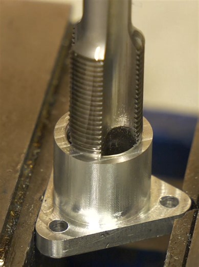 CNC Exhaust Adapters for V8 Airboat Engines