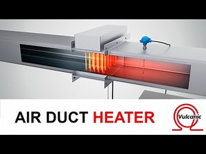 Air duct heater | Vulcanic Electric heating solutions for industry