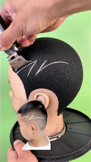 New Year Hairstyle: Lightning Line Engraving Series Unveiled