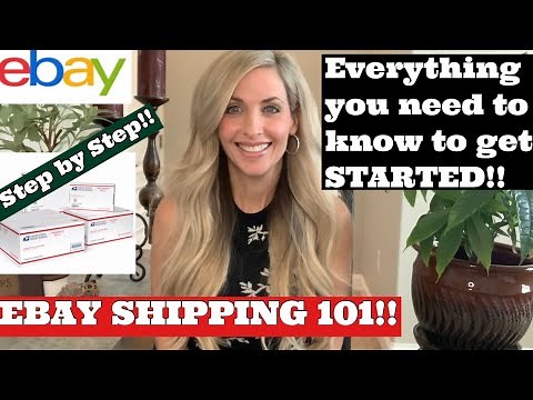 EBay Shipping 101 for Beginners Step by Step How to Guide & Ship with Me Save Money & Time Reseller