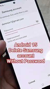 How to Remove Samsung Account without password. All Samsung, All Android 13/14/15..