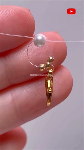 Easy Pearl Bracelet For Beginners 🤍✨#ShortVideo #DIY #Handmade