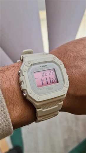 Casio W218H Wrist Roll #wristroll