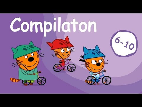 La Famille Chat | Compilation des épisodes 6-10 | Dessins animés pour enfants
