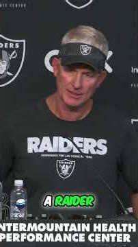 Raiders Coach Mike McCoy Honors Willie Brown, Talks Vegas & Game Day! #shorts