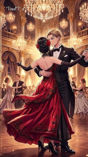 Dancing Under Royal Lights ✨❤️ | Anime Live Wallpaper #Shorts