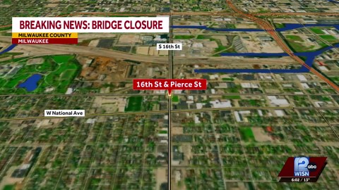 Milwaukee DPW: 16th Street bridge to close immediately