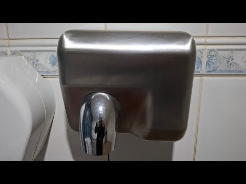 Kingwe Sanidry hand dryer, Cafe Tresbon 🚻 ♿️, Lymington, New Forest Hampshire